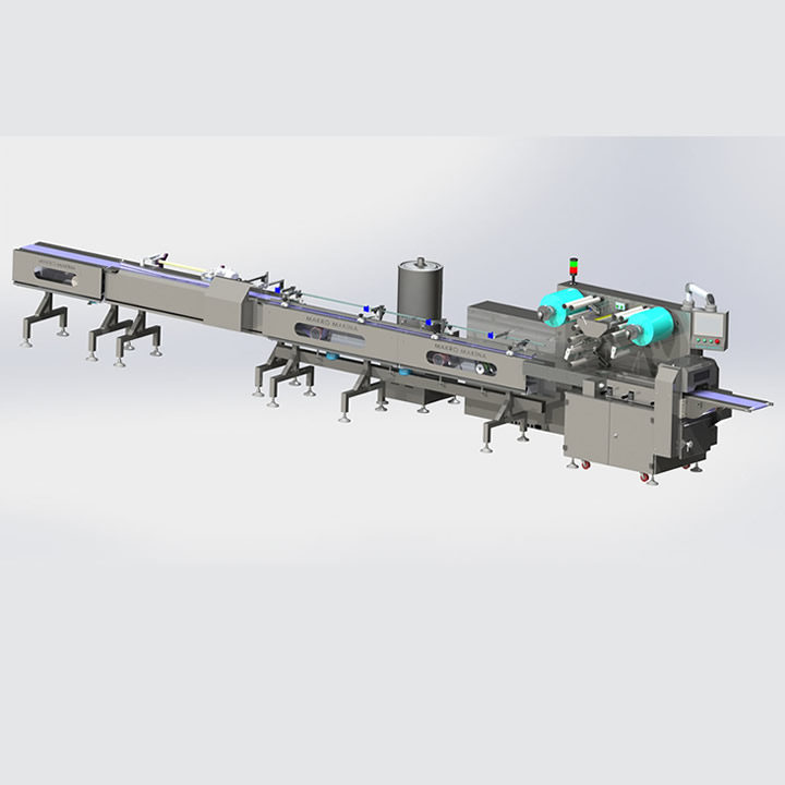 INLINE BESLEMELİ YATAY PAKETLEME MAKİNASI